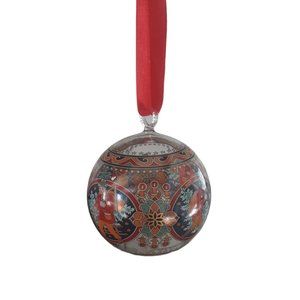 Hutschenreuther Crystal Christmas Ball Ornament. 2002. Austria